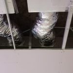 Pemasangan flexible trox - proyek Paso